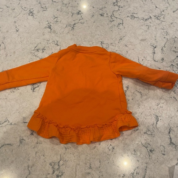 Baby Girl Halloween "Cutest Pumpkin" Outfit Chick Pea & Cat & Jack 3-6 Months - Picture 3 of 11